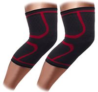 Hioffer Sports Knee Brace Support Sleeves,Athletic Knee Compression Sleeve Support for Running, Jogging, Sports,Joint Pain Relief, Arthritis and Injury Recovery-Single Wrap