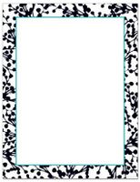 Black Silhouettes Letterhead
