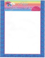 Happy Mother's Day Stationery Printer Paper 26 Sheets