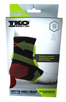TKO knitted Ankle Brace Contoured Fit Size Small