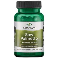 Swanson Saw Palmetto 320 Milligrams 60 Sgels