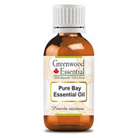 Greenwood Essential Pure Bay Essential Oil (Pimenta racemosa)100% Natural Therapeutic Grade Steam Distilled 100ml (3.38 oz)
