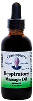 Respiratory Massage Oil Dr. Christopher 2 oz Liquid