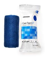 Tape Cast Blu Lf 4"X4Yds 10Ea/Bx