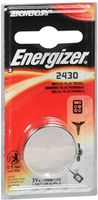 Energizer 2430 Watch/Electronic Lithium Battery 1 ea (Pack of 7)