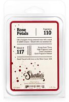 Shortie's Candle Company Rose Petals Wax Melts - Formula 117-1 Highly Scented 3 Oz. Bar - Made with Natural Oils - Flower & Floral Air Freshener Cubes Collection