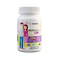BariatricPal Multivitamin ONE"1 per Day!" Bariatric Multivitamin Chewable with 45mg Iron (12-Month Supply)