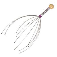 Massagers Paw Massager Body Massager Octopus Scalp Neck Equipment Pressure Relaxation Massage Adolescents Relieve Pain Head Care Back Massagers (Color : B, Size : 24.5cm)