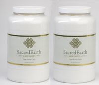 Vegan Massage Cream (1 Gallon (2-Pack)) - Unscented, Water Dispersible, Nut Oil Free, Gluten Free and Contains Only Certified Organic Oils and Extracts