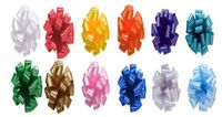 Pull String Bows 5 Inch Assortment Pkg/24