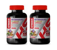 antioxidant Immune Booster - Astragalus 1200 MG Root 4:1 Extract - Astragalus Root Extract Capsules - 2 Bottles 180 Capsules