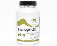 Pycnogenol ® French Maritime Pine Bark Extract 60mg ~ 60 Capsules - No Additives ~ Naturetition Supplements