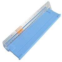 Jieson Christmas Wrapping Paper Cutter Xmas Wrapping Paper Cutting Tools Gift Wrapping Paper Gift Present Wrapping Tool (Sky Blue)