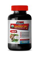 v Weight Loss Pills - Organic Coconut Oil 2000MG - Medium Chain Fatty ACIDS - Premium Formula - Coconut Oil for Skin - 1 Bottle (60 Softgels)