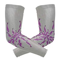 LEVEIS Love Dolphins Arm Sleeves UV Protection for Men Women Sunblock Protective Gloves Running Golf Cycling Driving Long Arm Cover 1 Pair