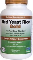 Red Yeast Rice Gold, 600 mg of Organic Red Yeast Rice - IP6 International - 240 Veg Caps
