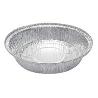 Karat AF-CR07 7" Round Aluminum Containers (Case of 500)