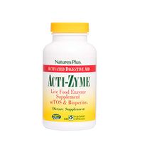 NaturesPlus ActiZyme - 180 Vegetarian Capsules - Gut Health Supplement, Contains Digestive Enzymes, Probiotics, Aminogen, Bioperine - Gluten-Free - 90 Servings
