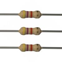 E-Projects 100EP5124K70 4.7k Ohm Resistors, 1/2 W, 5% (Pack of 100)