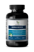 Weight Loss Pills - Moringa OLEIFERA Extract 1200 MG - Moringa Powder - 1 Bottle 60 Capsules