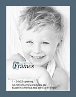 24x32 Antique Blue / Dutch Blue Custom Mat for Picture Frame with 20x28 opening size (Mat Only, Frame NOT Included)