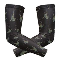 Anyangquji Peacock Arm Sleeve Protectiv for Man Elbow Brace for Arthritis (1 Pair)