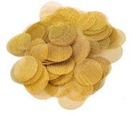 VNDEFUL 100 Pieces Pipe Screen Filter, Brass Tobacco Pipe Bowl Screens 3/4 Inch