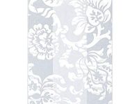 100ct Small White Damask Floral Print 7x2x3" Cello Cookie Treat Food Goodie Snack Bags