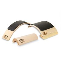 SAE Arc Spine Stretching Therapeutic Device Combo (Wooden Pillow, Back & Lumbar Stretcher, Back Flex & Posture) - Black