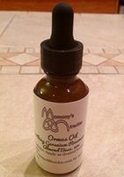 1 oz Ormus (Monoatomic Gold Manna) Oil- Geranium Rosemary with Liquid Almond Base