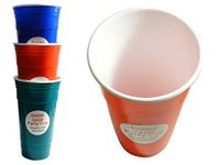 32 oz Party Cup Size: 4.5 inches Diameter x 7.6 inches H, Case of 24
