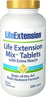 Life Extension Mix with Extra Niacin, 240 Tablets