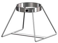 FWF Oxygen Cylinder Floor Rack for 1 (M-22 OR JD 5.50 Style) Diameter of 5.25" Made in USA