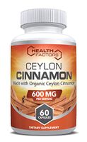Made with Organic Ceylon Cinnamon to support healthy blood sugar levels and heart health