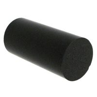 Solid Thumb Slug Black - BLACK / 1 1/8