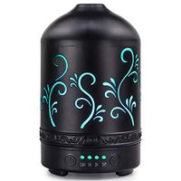Ultrasonic Aromatherapy Essential Oil Diffuser, ARVIDSSON 100ml Metal Diffusers for Essential Oils, 7 Color Changing Light Cool Mist Humidifier, Best Gifts Idea