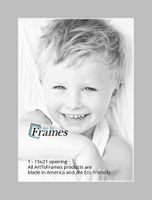 15x21 Gray / TV Grey Custom Mat for Picture Frame with 11x17 opening size (Mat Only, Frame NOT Included)