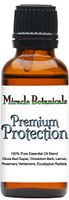 Miracle Botanicals Premium Protection Essential Oil Blend - Compare to Thieves Blend - 100% Pure Therapeutic Grade Essential Oils 30ml/1oz.