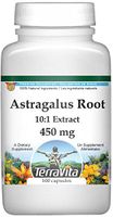 Extra Strength Astragalus Root 10:1 Extract - 450 mg (100 Capsules, ZIN: 511242) - 2 Pack