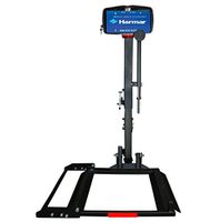Harmar Mobility AL160 Profile Scooter Lift Outside Fully Automatic Carrier + Challenger Weather Cover