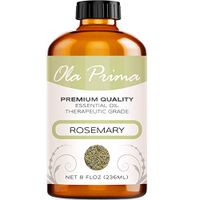 Ola Prima 8oz - Premium Quality Rosemary Essential Oil (8 Ounce Bottle) Therapeutic Grade Rosemary Oil