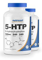 Nutricost 5-HTP 100mg, 240 Capsules (2 Bottles)