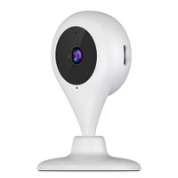 Dome Security Camera 1080p HD Pan/Tilt/Zoom 2.4G IP Surveillance System with 24/7 Emergency Response, Auto-Cruise, Motion Track, Night Vision, iOS, Android App, Cloud Storage - Black