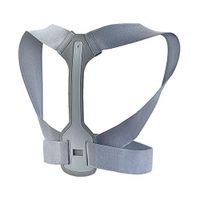 Gsxzmm Compression Posture Corrector for Men and Women - Guaranteed Highest Back Brace Posture Support Correctors. Adjustable Straightener Supports Shoulder and Upper Back for Correct Posture (L)