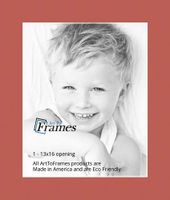 13x16 Carnelian / Red Orange Custom Mat for Picture Frame with 9x12 opening size (Mat Only, Frame NOT Included)