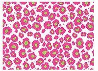 Elegant 24 Ct Wild Cat Pink Gift Wrap Tissue Paper