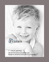 18x24 Cobblestone / Pewter Custom Mat for Picture Frame with 14x20 opening size (Mat Only, Frame NOT Included)