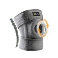Glofit Adjustable Knee Brace,Open Patella Stabilizer Knee Support, Non-Slip Breathable Compression Neoprene Nylon Sleeve,Bariatric Ligament Protect for Meniscus Tear, ACL,Arthritis,Sports