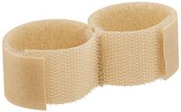 Rolyan Buddy Straps, 1" Hook and Loop Straps for Finger Injuries, Alternative to Finger Splint for Athletic Injuries, Stabilize Two Fingers with Separator in Between, Pack of 25 Strapping Tape