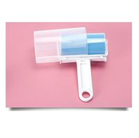 HUAJI 1 pc Washable Clothing Cleaning Brush Roller Sticky -Random Color